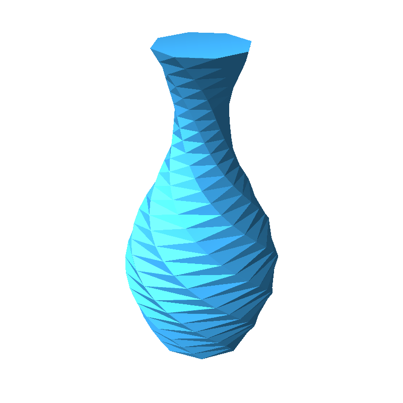 2714_Low-poly_Rose_Vase
