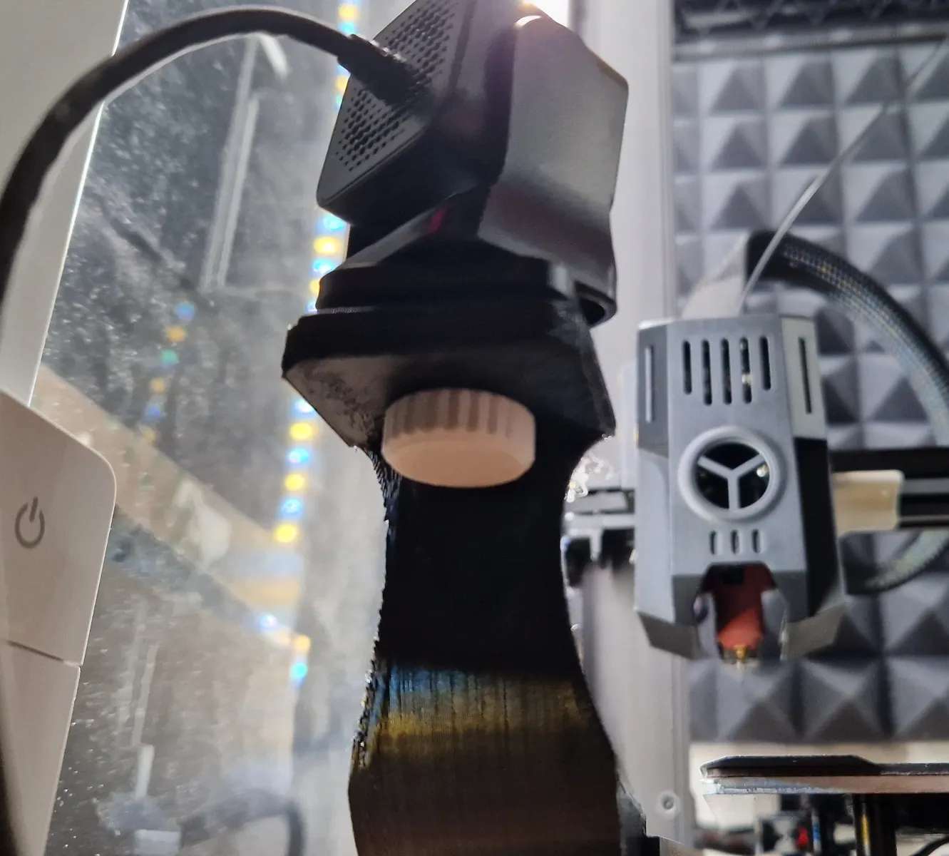 Bin with nebula cam mount - removable