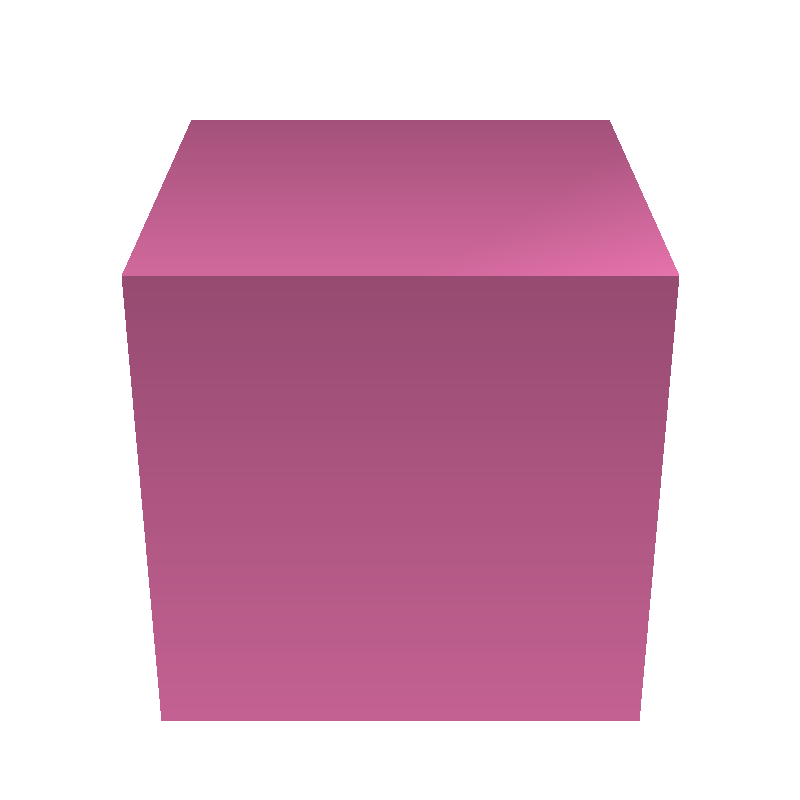Cubo hueco (20 mm - 1 mm)