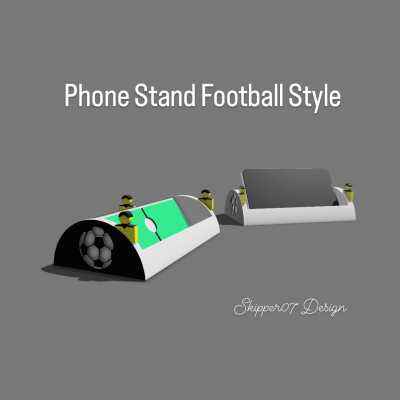 Phone Stand Football Style 3d model