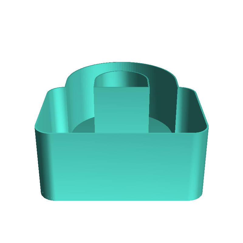 Padlock (model 2), nestable box (v1)