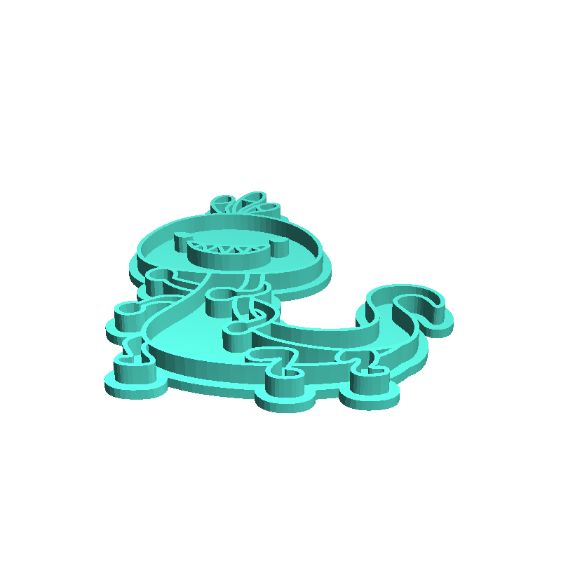 Monsters Inc cookie cutter set of 6