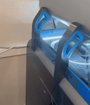 K2Pro Trash Bin - CFS Riser Mount-1