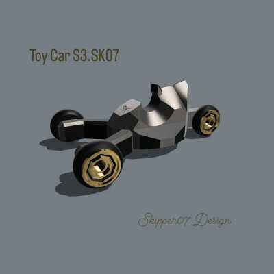 Toy Car S3.SK07 3d model