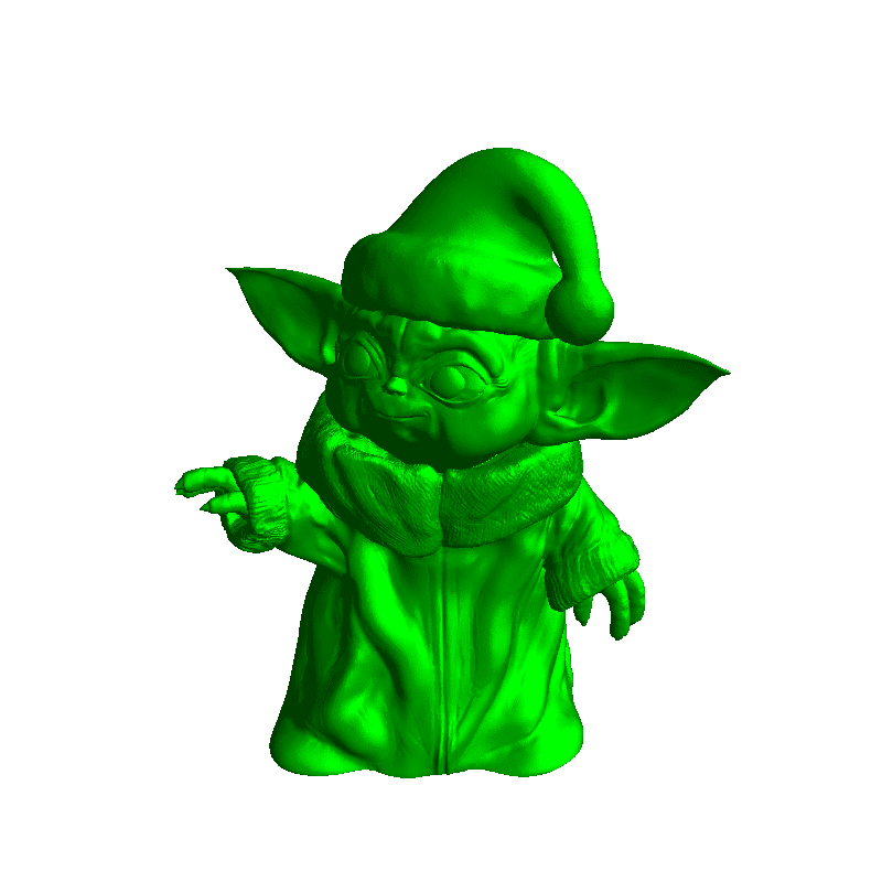 baby Yoda 3D models download Creality Cloud