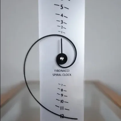 Fibonacci Wall clock