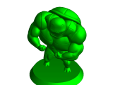 Güneş gözlüklü ve gözlüksüz Swole Squirtle-1