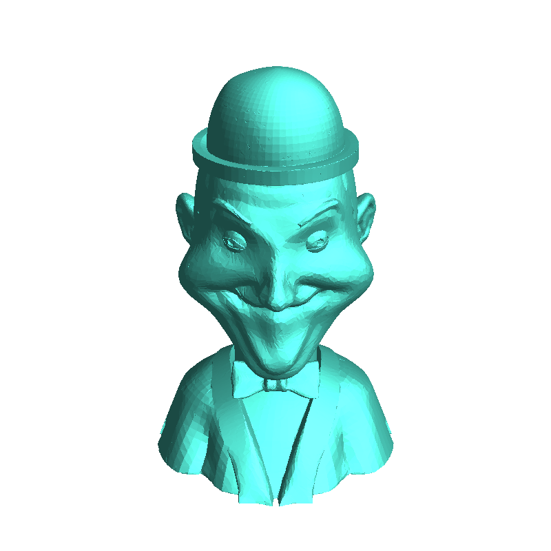 Stan Laurel Bookmark, 3D printed