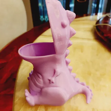 Chubby Dinosaur T-Rex Dino Pencil Holder-1