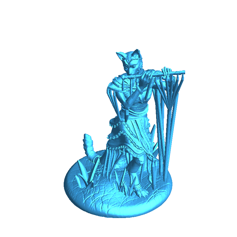 Tribal Catfolk Bard
