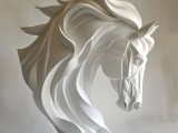 Horse Head - Realistic 3D Sculpture-1