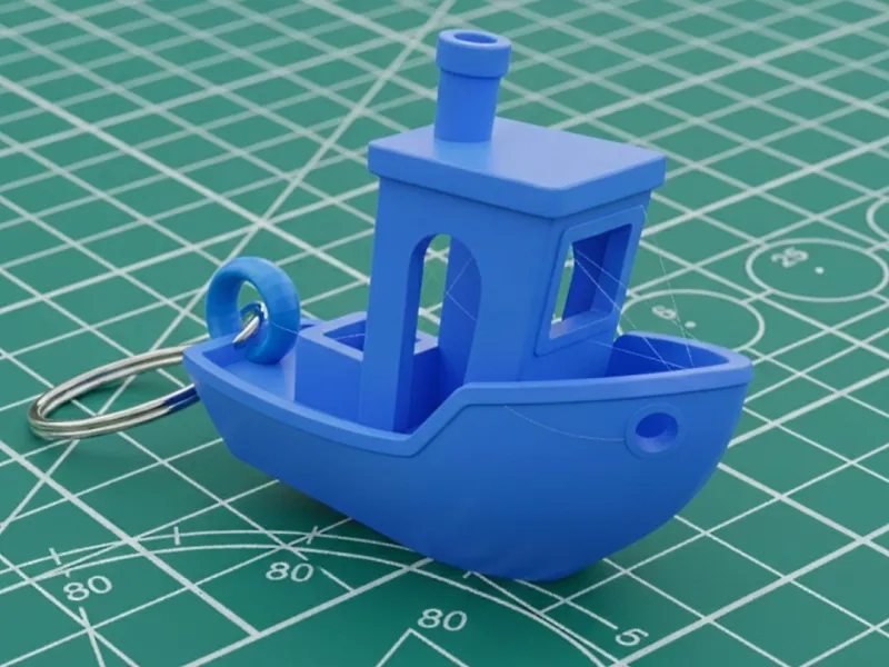 BENCHY - BOAT - KEYCHAIN and TEST MODEL