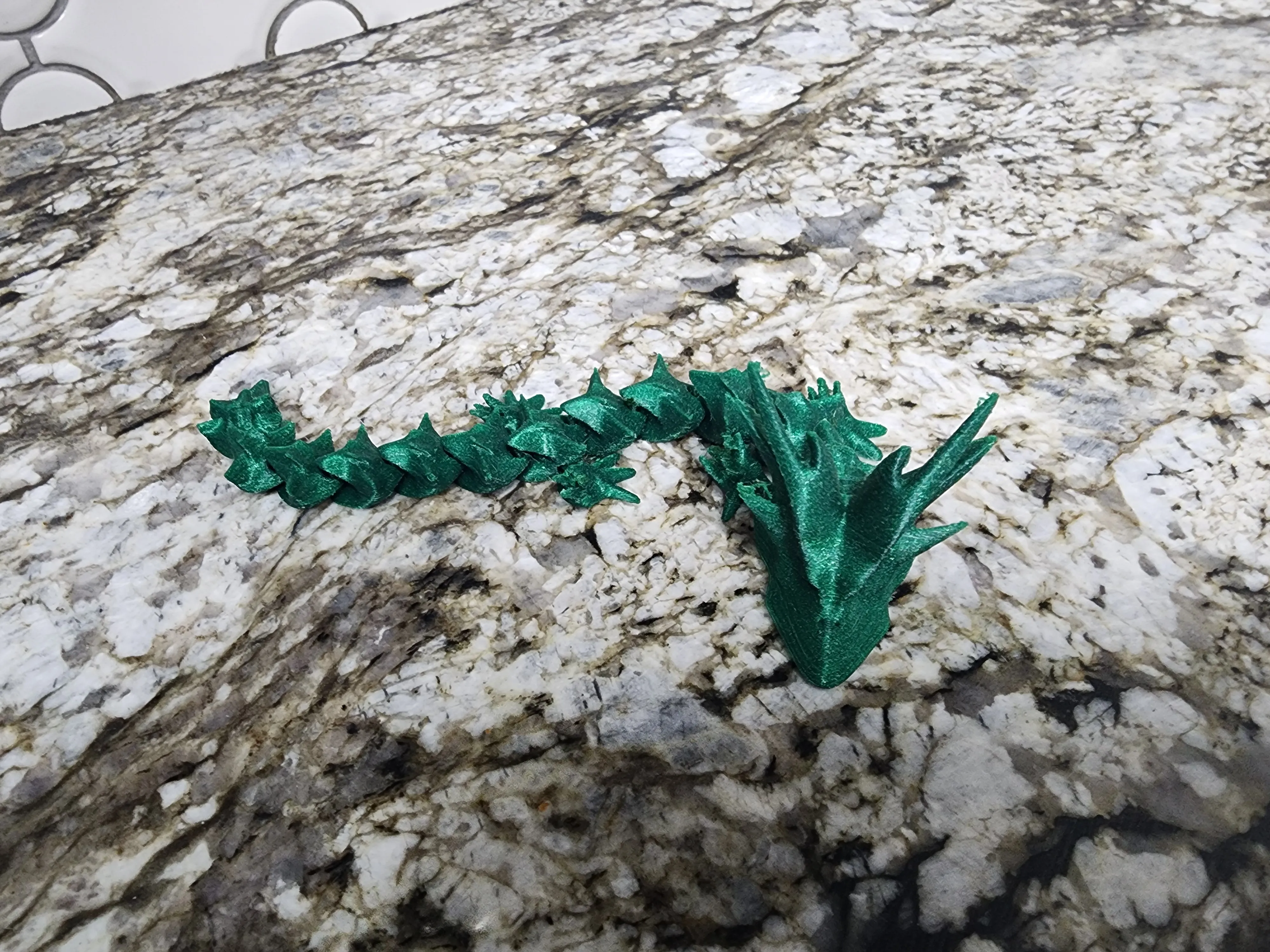 'HORNY DRAGON' - PRINT-IN-PLACE, ARTICULATED DRAGON-2