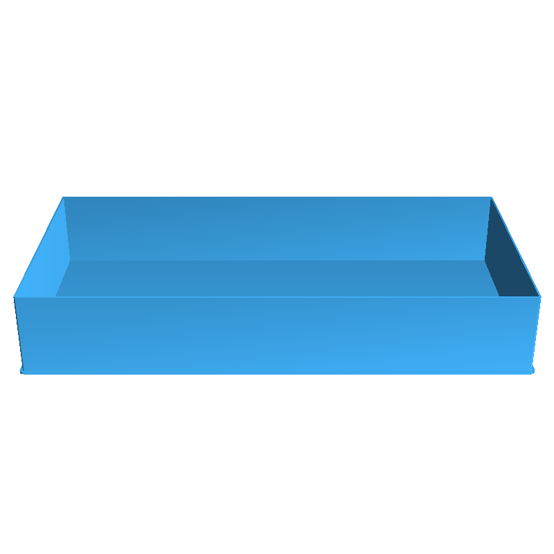 LOWER HALF BLOCK, nestable box (v1)