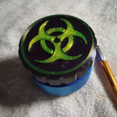 Biohazard - Stash Jar Lid-1