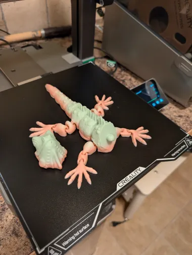 Iguana Figurine - Miniatures - PLA - 3D printed product - фото 25