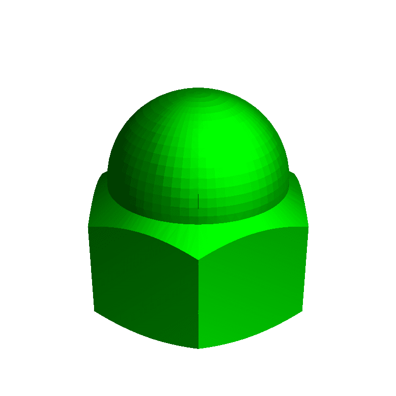 Mutter M10x1