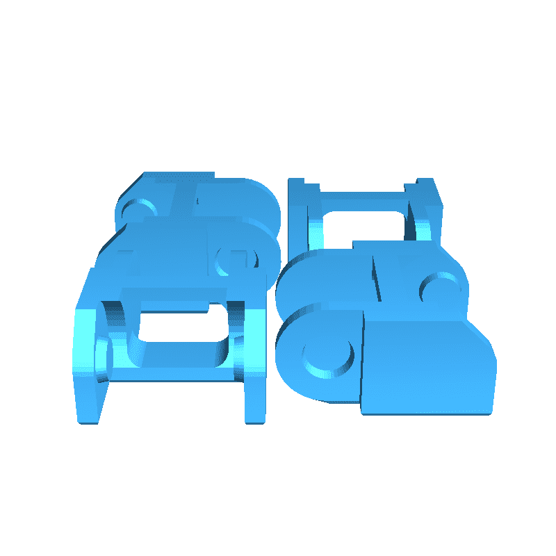 Free Tools STL Download - Anet_A8_Chain_Y_Frame_Mountby Parmen