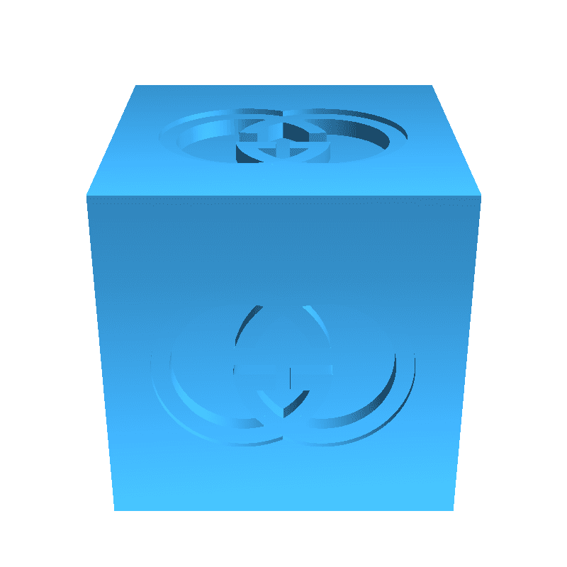 GUCCI Calibration cube