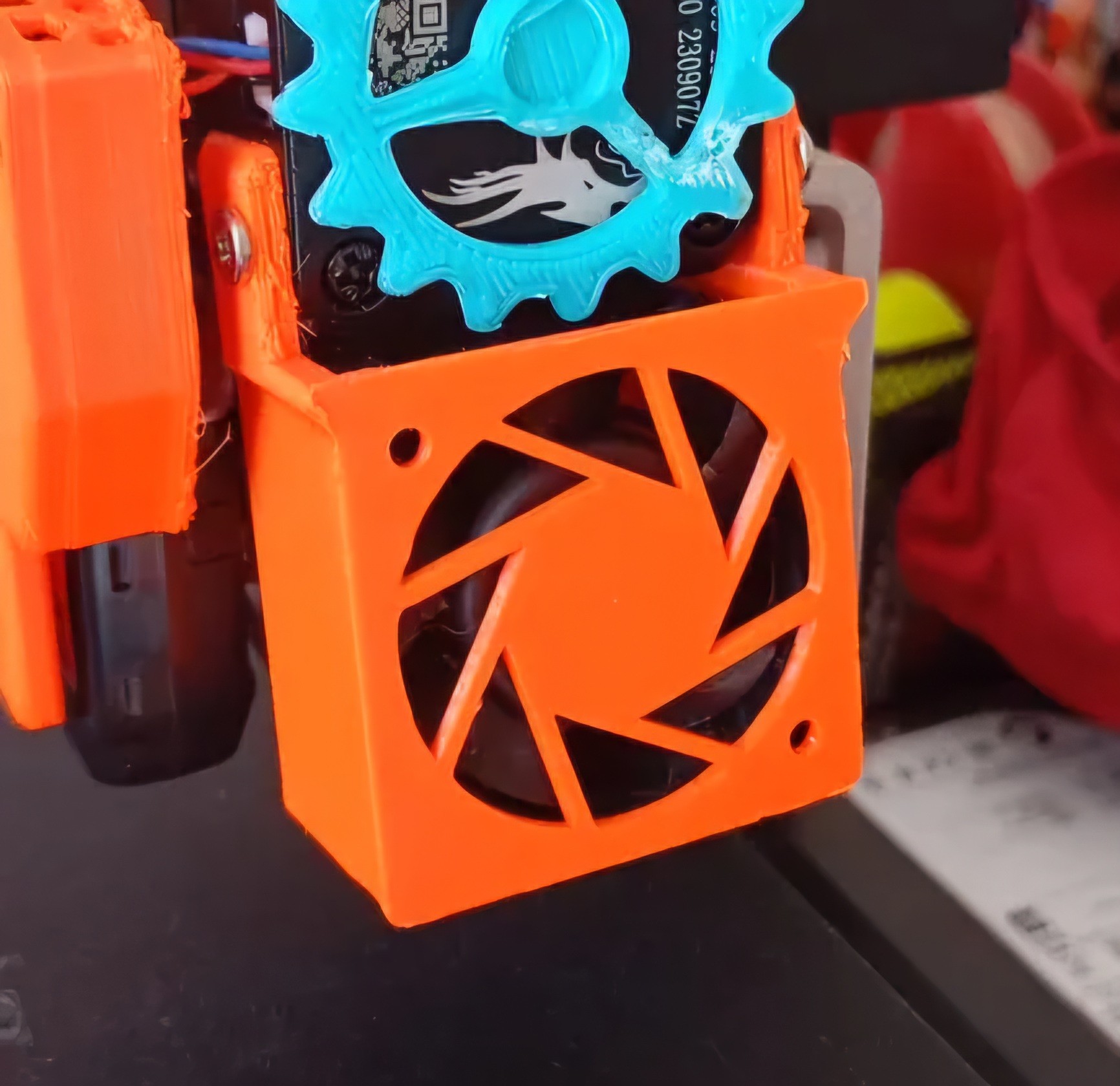 Fan upgrade, Hotend, se/ke, 4020