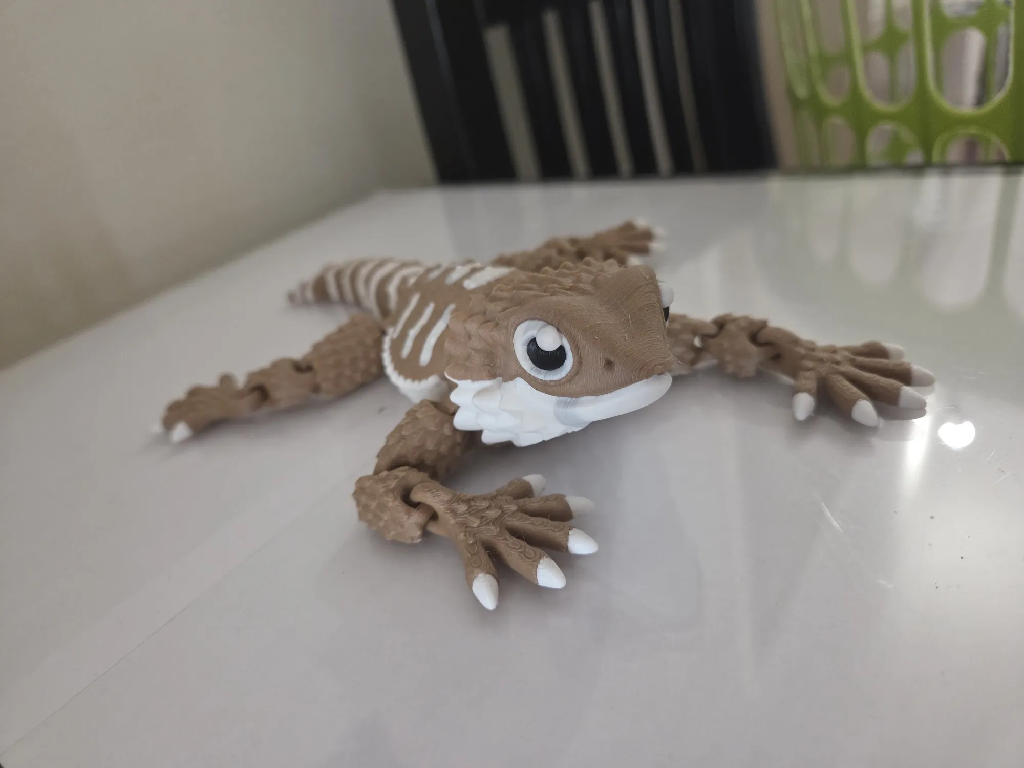 Flexi Bearded Dragon – Cute Articulated 3D Print-0