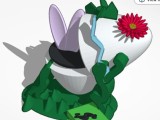 easter egg out of yard -1