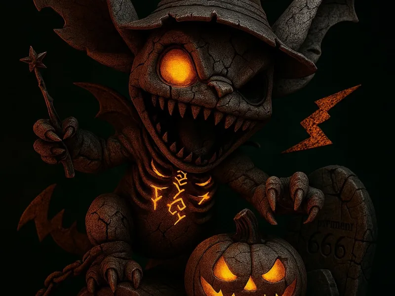 Diavoletto Zucca Malvagio