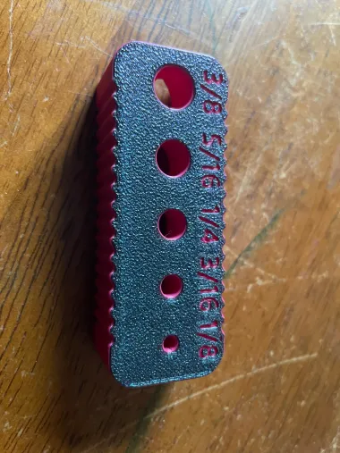 Metric Drill Guide - Tools - PLA - 3D printed product - фото 21