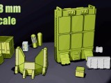 Halo sci-fi terrain set-0