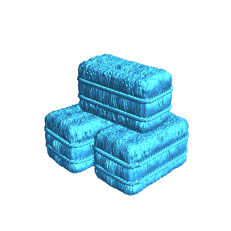 Hay Bales 3D models download Creality Cloud