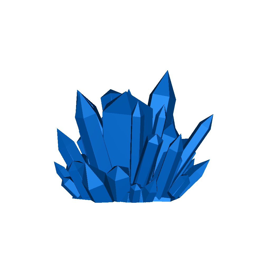 3D Printer Files | 3MF File | crystals | Creality Cloud