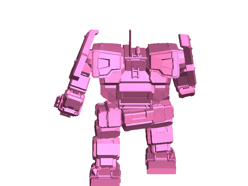 Awesome Mech Mechwarrior