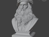 5 in 1 Famous Scientist Bust STL Bundle-3