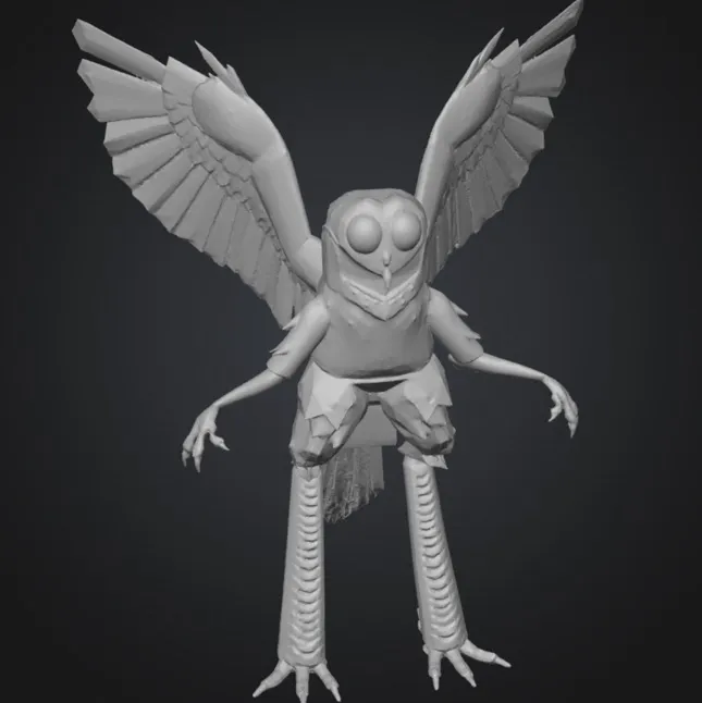 Owl Monster 2 from 99 nights