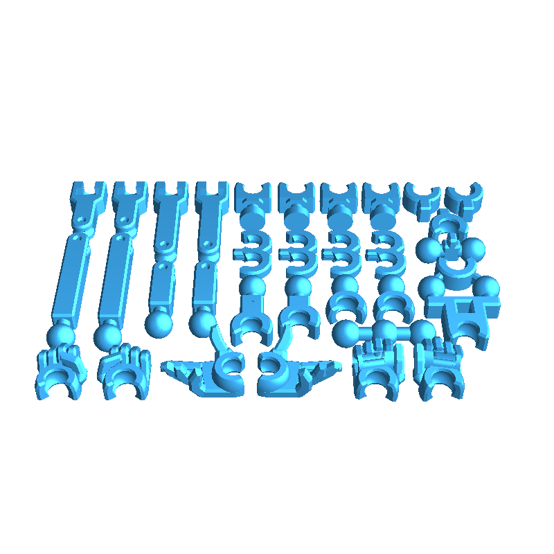 All frame parts