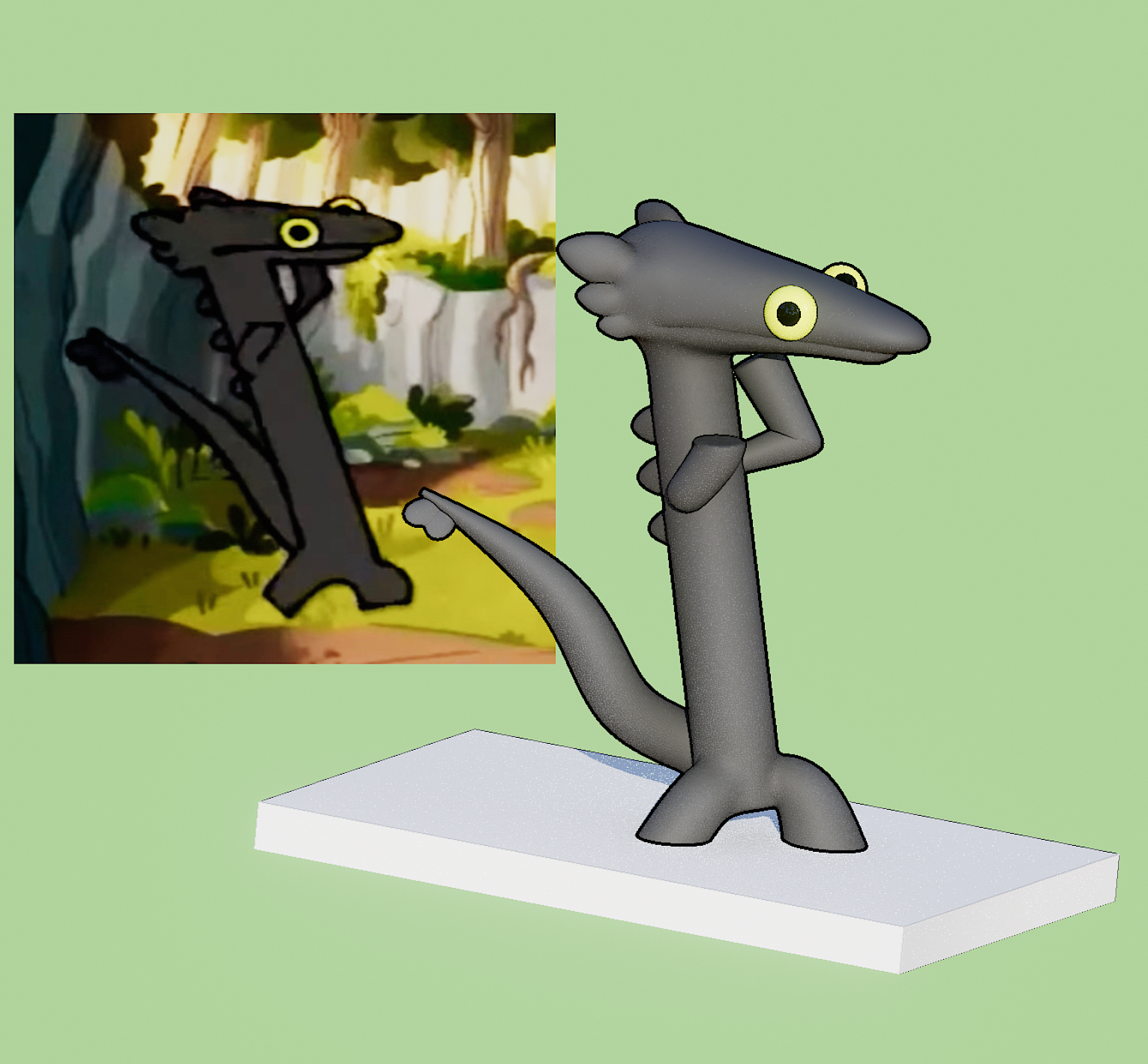 TOOTHLESS DANCING - CHIMUELO MEME | 3D models download | Creality Cloud