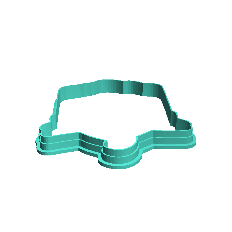 Harry Potter cookie cutter set of 6