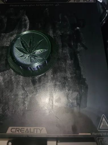 Medical Marijuana - Stash Jar Lid-0