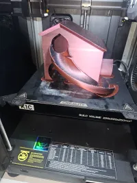 hamster house with slide-1