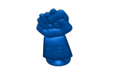 figa pingente 3d-0