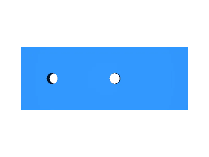 symmetrical bracket for 2020 extrude 