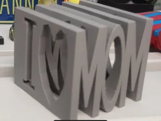 I LOVE MOM block