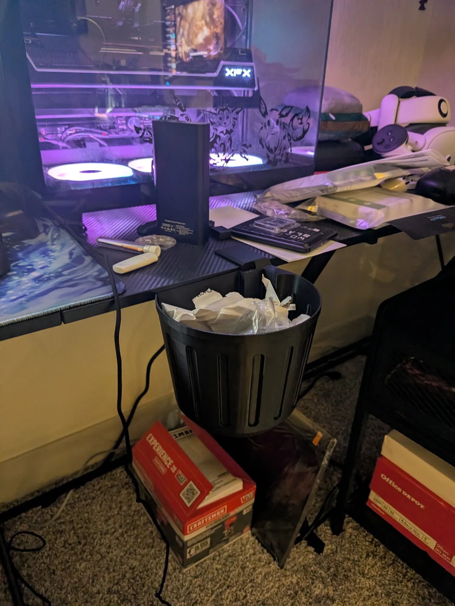 Removable Desk Bin Trash Can V3-2