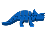 flexi triceratops -0