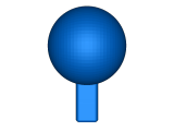 Lightsaber stand (upright) -1