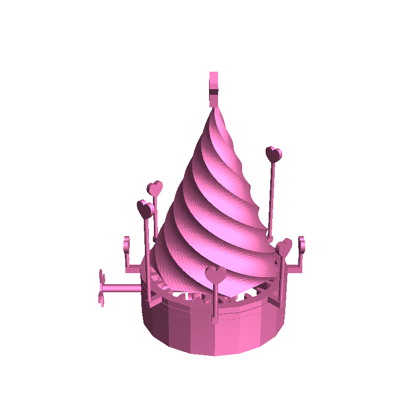 Rotating Christmas Tree “Tinkercad Christmas”