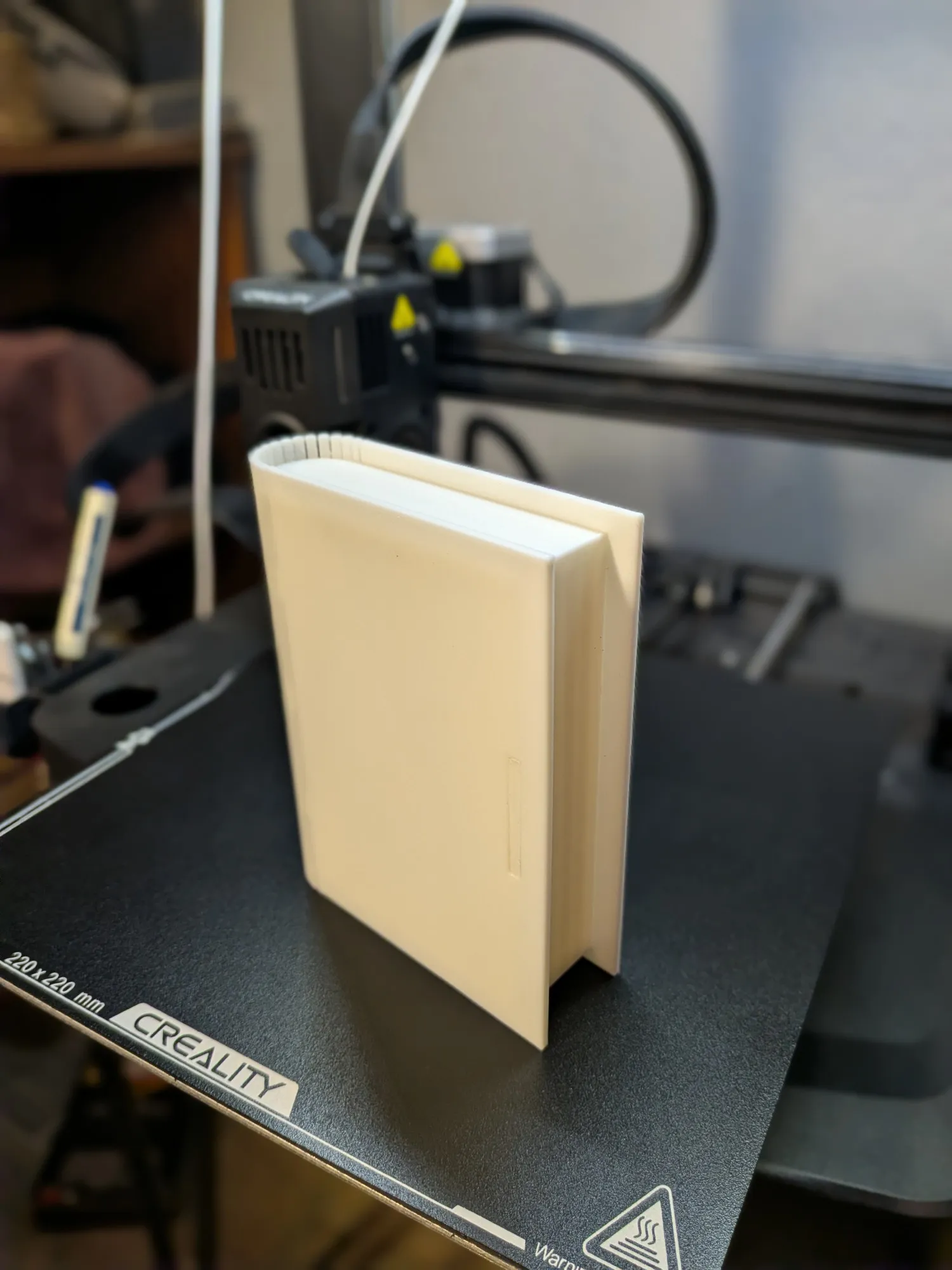 BOOK WITH HIDDEN STORAGE / PRINT IN PLACE / NO SUPPORTS-0