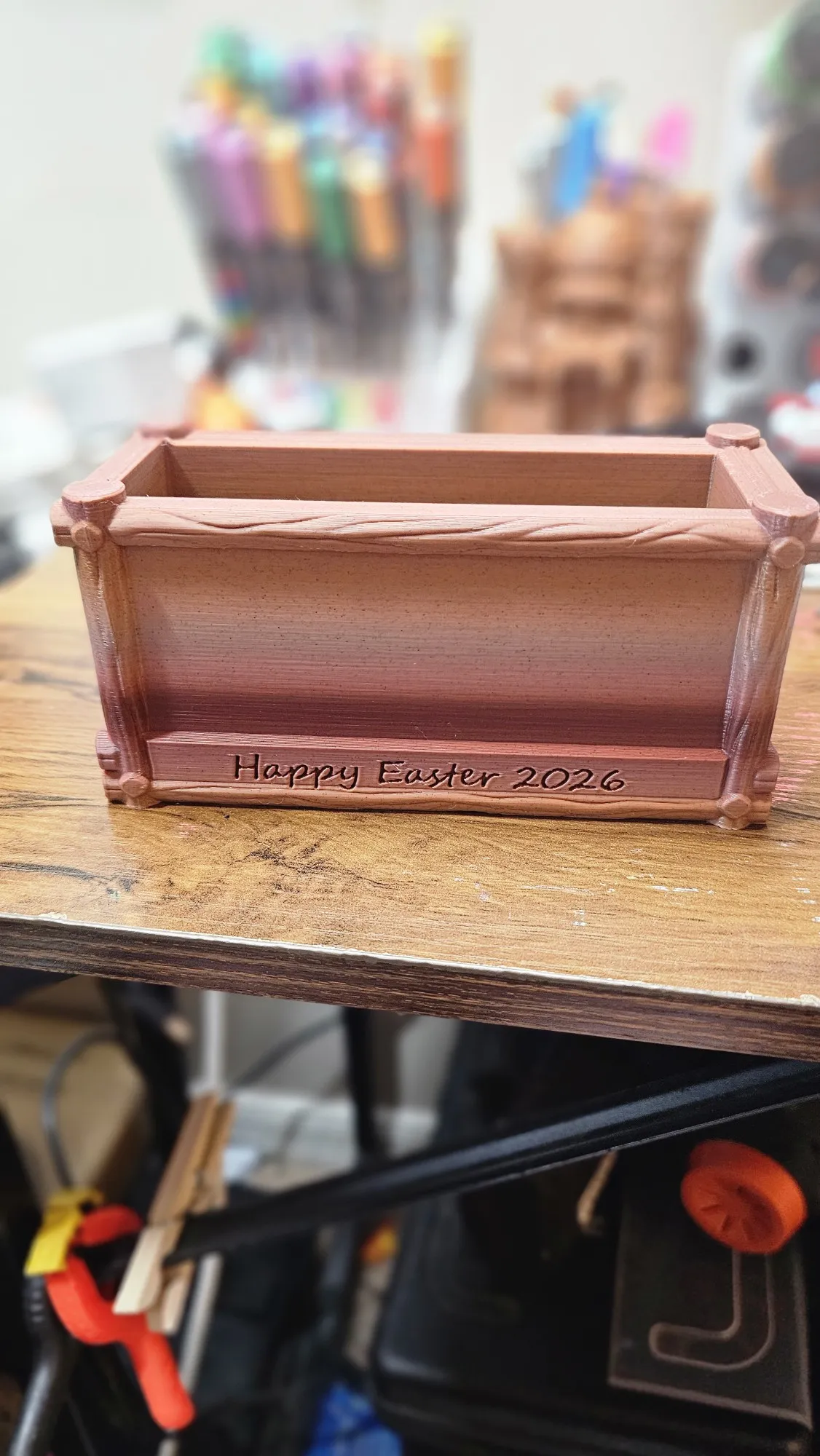 Jesus Has Risen – Multi‑Use Box / Holder / Planter Pot-3