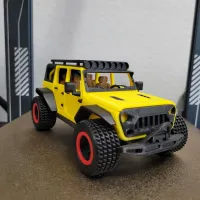 4-Door JEEP Wrangler with removable Hardtop-0