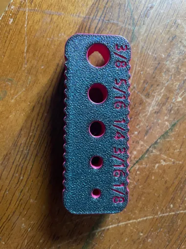 Metric Drill Guide - Tools - PLA - 3D printed product - фото 20